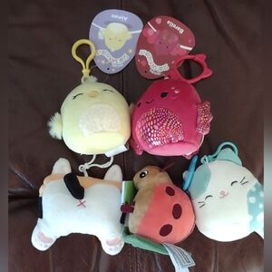 Firm Final price!*Backpack Charms(5)